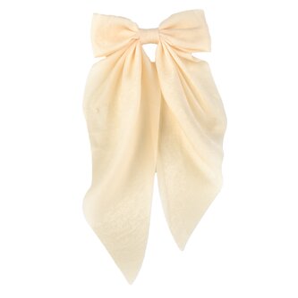 Veľká krémová mašľa SOFT