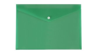 Teczka koperta A4 satyna zielona