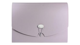 Teczka harmonijkowa A4 PP róż morandi