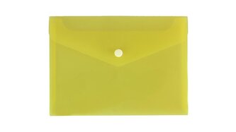 Teczka koperta A5 satyna żółta
