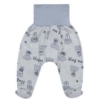 Polodupačky Teddy bears vel. 50 až 68; Barva: modrá; Velikost: 68