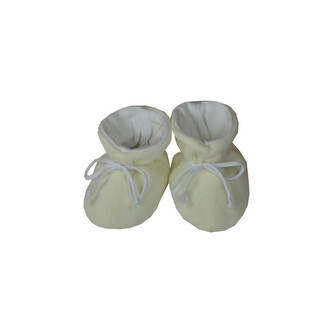 Kojenecké botičky plyš velké jednobarevné; Barva: růžová