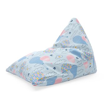 Sedací vak Triangl Horkovzdušné barevné balóny: 120 x 100 x 100 cm