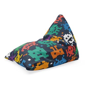 Sedací vak Triangl Videohra 3: 120 x 100 x 100 cm