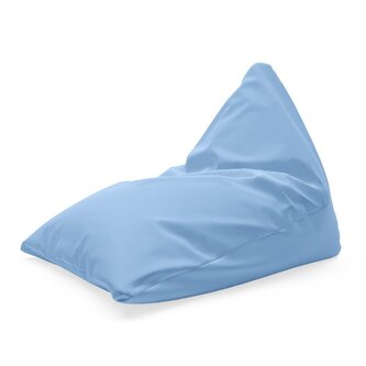 Sedací vak Triangl Modrá sky blue: 120 x 100 x 100 cm Sedací vak Triangl Modrá sky blue: 120 x 100 x 100 cm