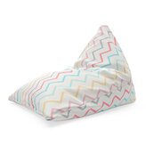 Sedací vak Triangl Šestibarevné klikyháky: 120 x 100 x 100 cm