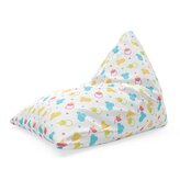 Sedací vak Triangl Dudlíky a body: 120 x 100 x 100 cm