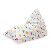 Sedací vak Triangl Obtisk nožiček: 120 x 100 x 100 cm