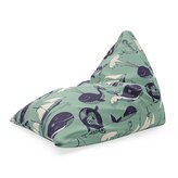 Sedací vak Triangl Velryby: 120 x 100 x 100 cm