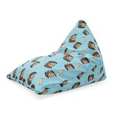 Sedací vak Triangl Pejsek s kostí: 120 x 100 x 100 cm