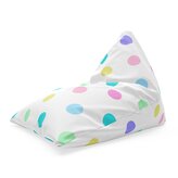 Sedací vak Triangl Puntík vedle puntíku: 120 x 100 x 100 cm