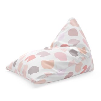 Sedací vak Triangl Fleky: 120 x 100 x 100 cm