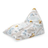 Sedací vak Triangl Cestičky s dopravou: 120 x 100 x 100 cm