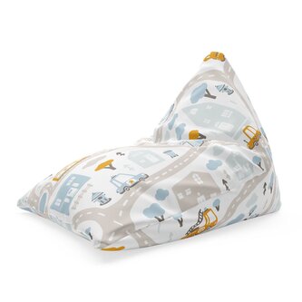 Sedací vak Triangl Cestičky s dopravou: 120 x 100 x 100 cm