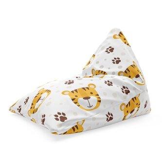 Sedací vak Triangl Tygřík: 120 x 100 x 100 cm