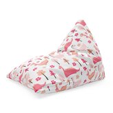 Sedací vak Triangl Růžoví dinosauři: 120 x 100 x 100 cm