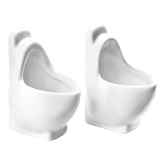 Sada panáků ve tvaru pisoárů - 2ks