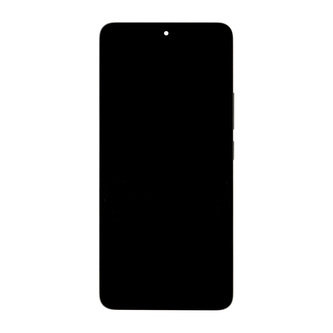 LCD Display + Dotyková Deska + Přední Kryt pro Xiaomi Redmi Note 13 Pro 5G Black (Service Pack)