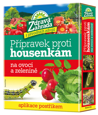 Zdravá zahrada - Přípravek proti housenkám na ovoci a zelenině 2 x 10 g Zdravá zahrada - Přípravek proti housenkám na ovoci a zelenině 2 x 10 g