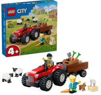 Lego Červený traktor s přívěs. a ovcemi 60461 Lego Červený traktor s přívěs. a ovcemi 60461