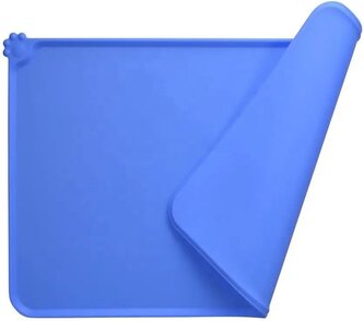 Silikonová podložka pod misky L Šedá