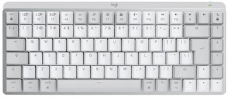Logitech MX Mechanical Mini for Mac Minimalist Wireless Illuminated Keyboard  - PALE GREY - CZE-SKY INT'L - EMEA