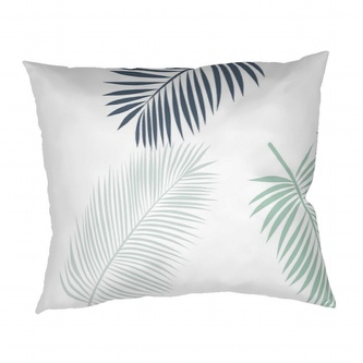 Dadka Povlak na polštář flanel Peříčka mentol 70x90 cm