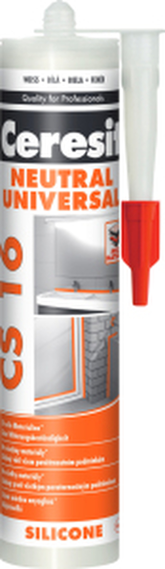 Ceresit CS 16 transparentní neutrální silikon, 280 ml