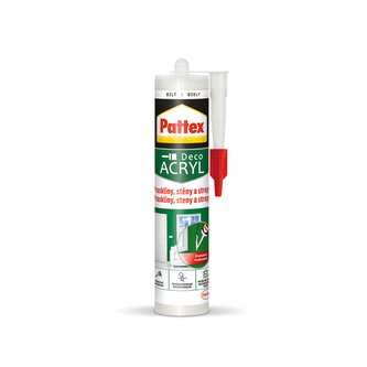 Pattex Praskliny, stěny a stropy pružný tmel, bílý, 280 ml