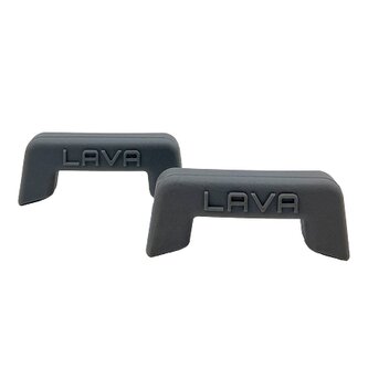 Úchytky silikonové šedé LAVA Metal
