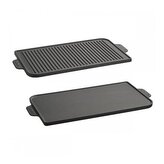 Plotýnka oboustranná, litinová, grilovací 26 x 47 cm Lava Metal