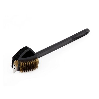 Kartáč na čištění grilu 3v1 dlouhý Tepro 8503