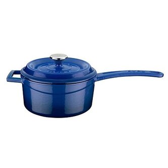 Rendlík litinový, modrý, obsah 1,35 l,  Ø 16 cm LAVA Metal