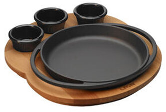 Grilovací a servírovací set kulatý Ø 20 cm + misky LAVA Metal Grilovací a servírovací set kulatý Ø 20 cm + misky LAVA Metal