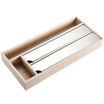 Kuchyňský zásobník na fólie, 42 x 19 x 5,4 cm, bambus KESPER 57041