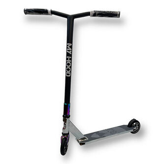 Trick HX Silver Koloběžka freestyle - černo-stříbrná My Hood 506183