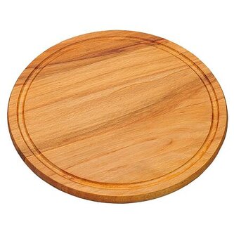 Servírovací prkénko, ø 30 cm, bukové dřevo KESPER 85444