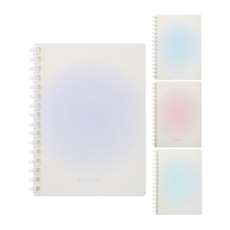 Spirálový zápisník A6 meeboki (4 barvy)