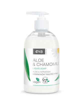 Eva natura krémové tekuté mýdlo Aloe & Heřmánek 500 ml
