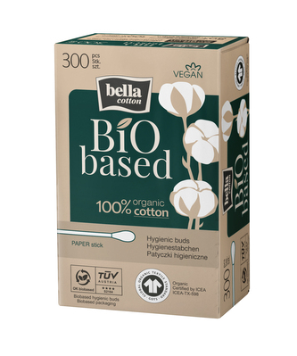 BELLA Cotton BIO Based hygienické tyčinky á 300 ks
