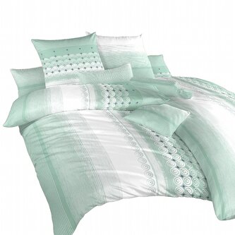 Dadka Povlečení krep Sahara mentol 140x240, 70x90 cm Dadka Povlečení krep Sahara mentol 140x240, 70x90 cm