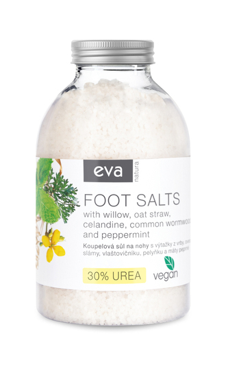 Eva Natura Koupelová sůl na nohy + 30% UREA - 400 g