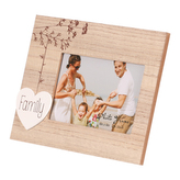 Fotorámeček - pro rozměr 15 x 10 cm, MDF, rodina
