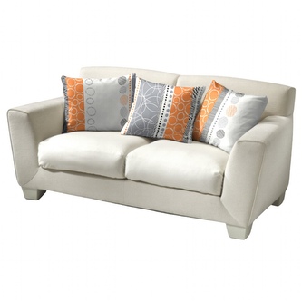 Dadka Povlak na polštář krep Ateliér oranžový 40x40 cm