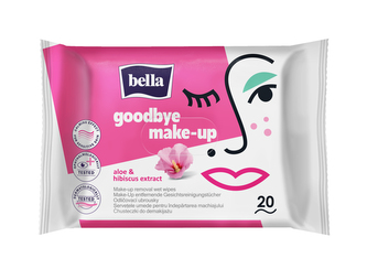 Bella odlič. vlhčené ubrousky Make Up á 20 ks aloe