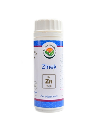 Salvia paradise - Zinek 60 kapslí zinc bisglycinate