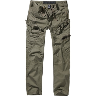 Kalhoty Brandit Adven Slim Fit - olivové, XL