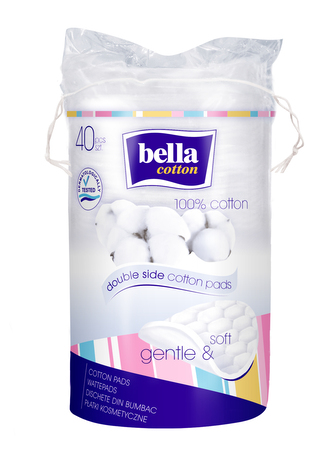 Bella odličovací tampóny  á 40 ks - oválné
