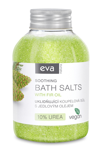 Eva Natura Koupelová sůl s jedlovým olejem + 10% UREA - 600 g