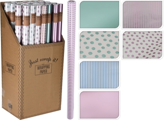 Balící papír mentol